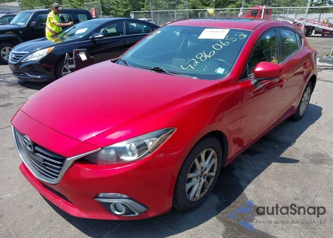 2016 Mazda Mazda3 I Touring z USA, uszkodzony, nr VIN JM1BM1L71G1346347